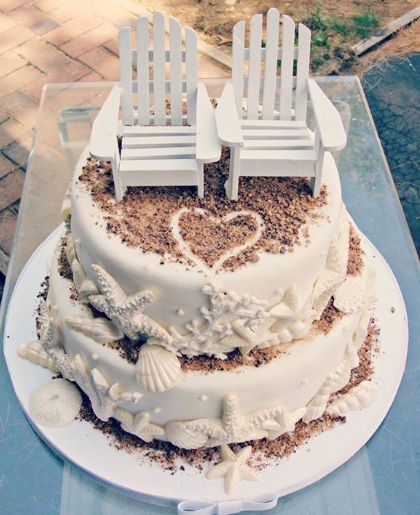 beach wedding cake 7