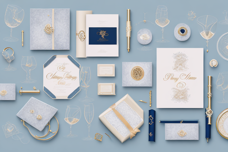 A variety of classic wedding gifts