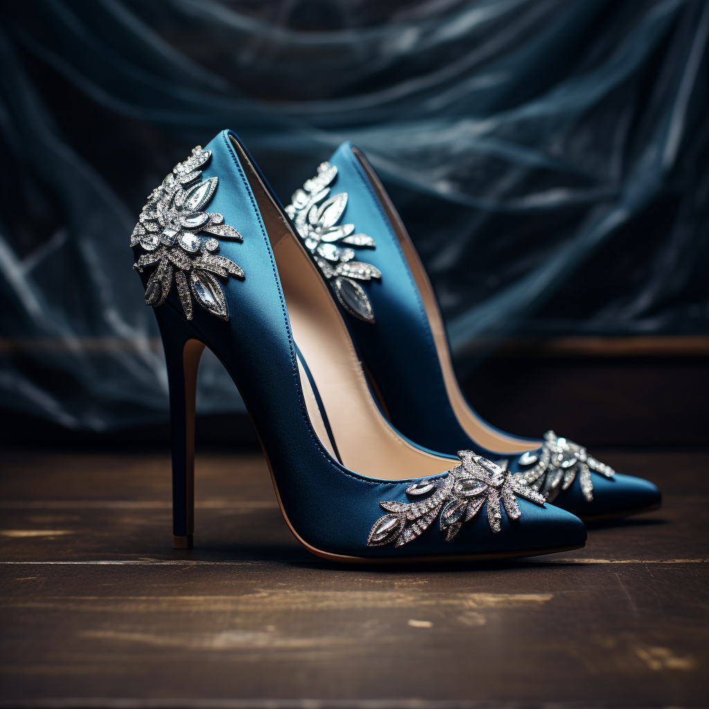 Look Stunning in Blue Wedding Shoes